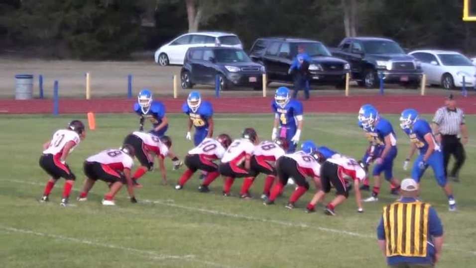 Burns TD up the middle at Ashland