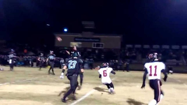 Video by @thehomers1027 . Nick Locher to Kishawn Walker for amazing Hail-Mary win.
Owensboro beats North Oldham