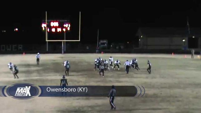 Owensboro (Ky.) advances to state final on amazing, improbable game-winning score.