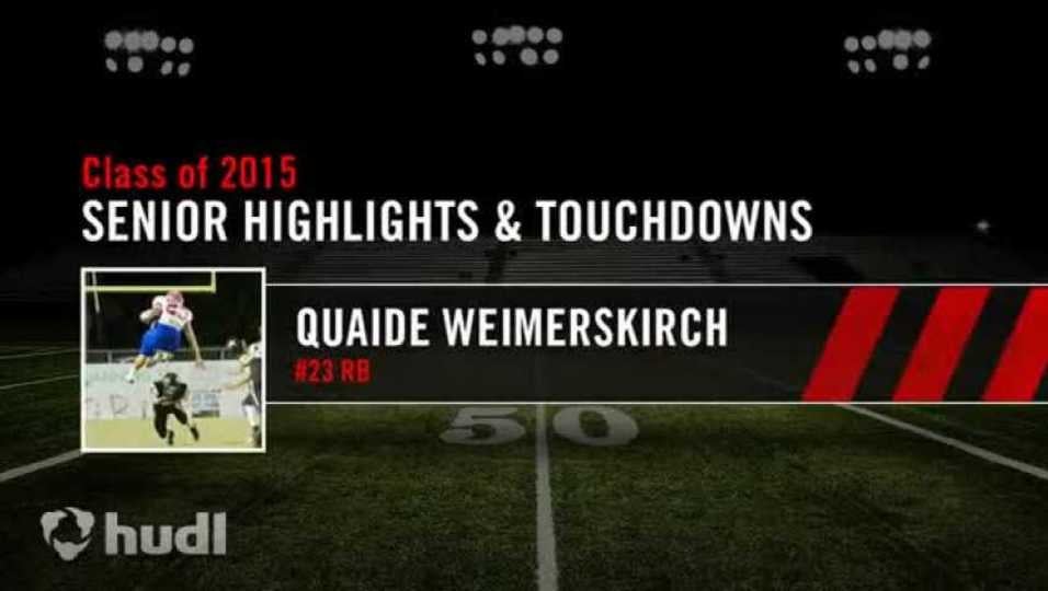 Quaide Weimerskirch 2014 Senior Highlights