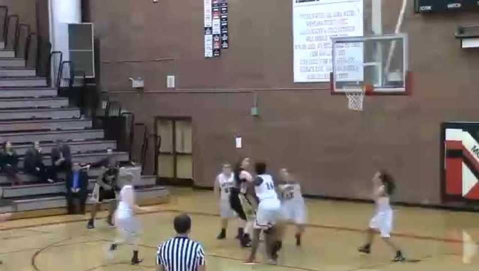 Pivec drives lane and dishes to Rogers for finish (December 6, 2014)