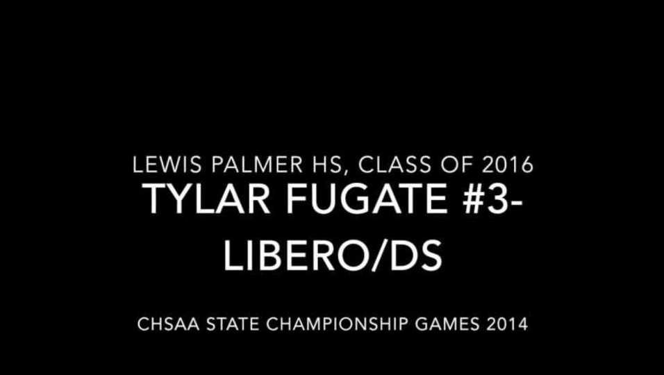 Tylar Fugate #3 Libero/DS 2016
