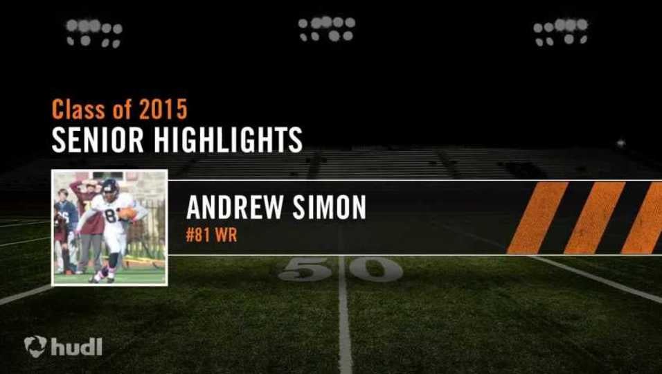 Andrew Simon Senior Season Highlights