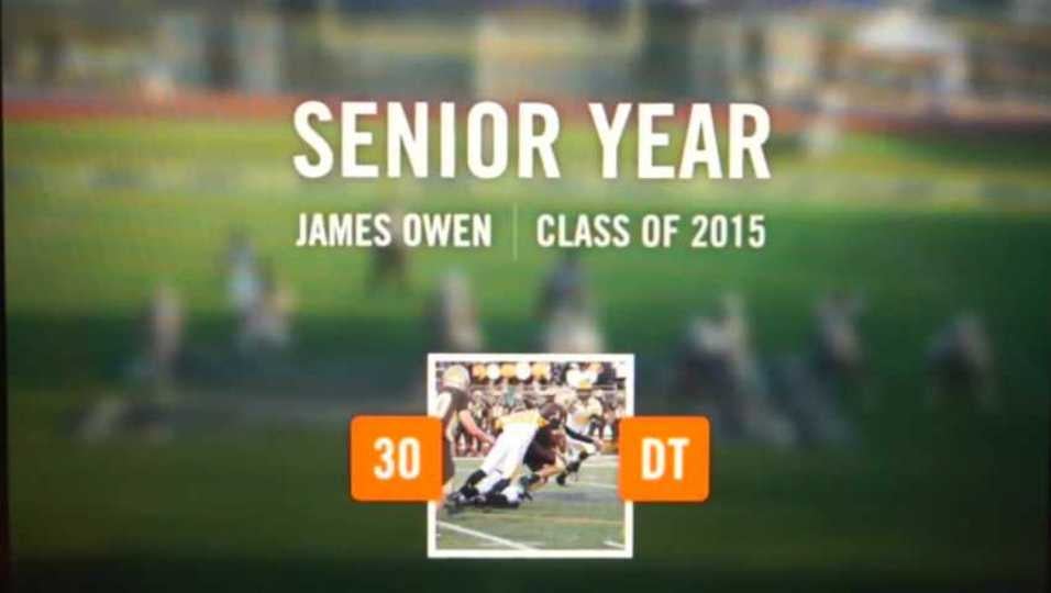 James Owen Senior Year Highlights