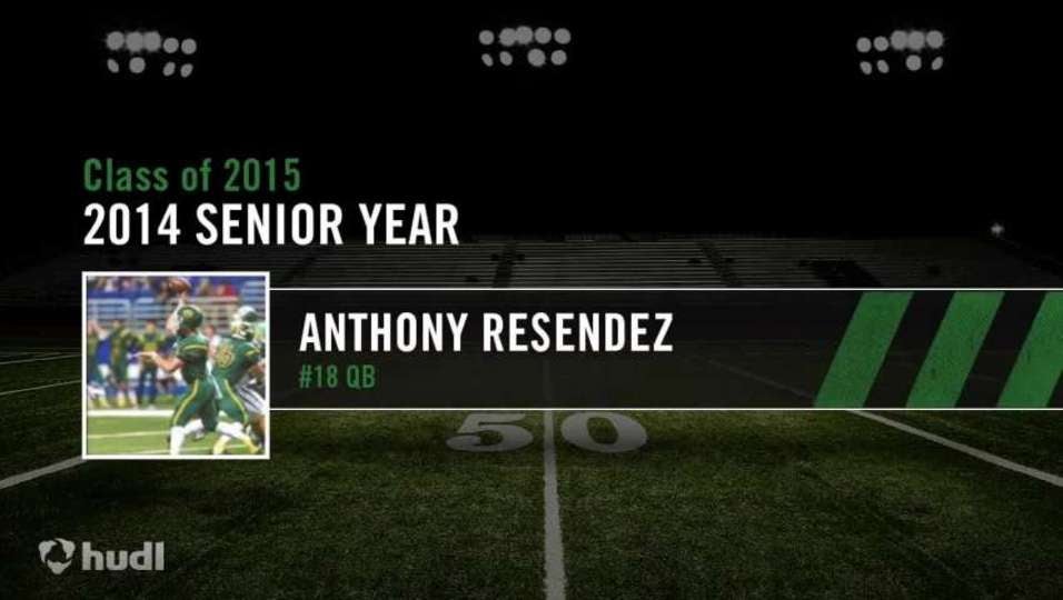Anthony Resendez 2014 Highlight Video