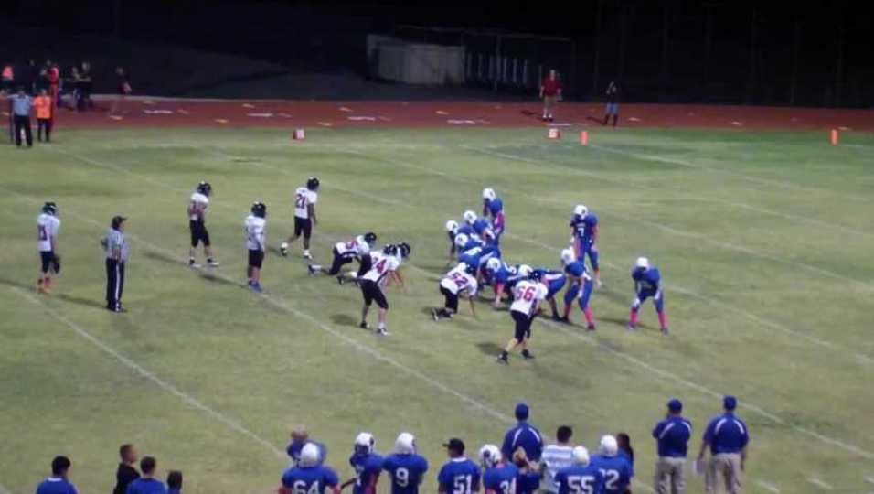 Andrew Estes makes huge play on Special Teams