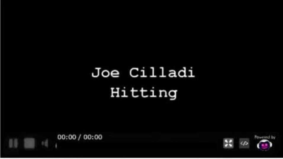 Joe Cilladi recruiting video