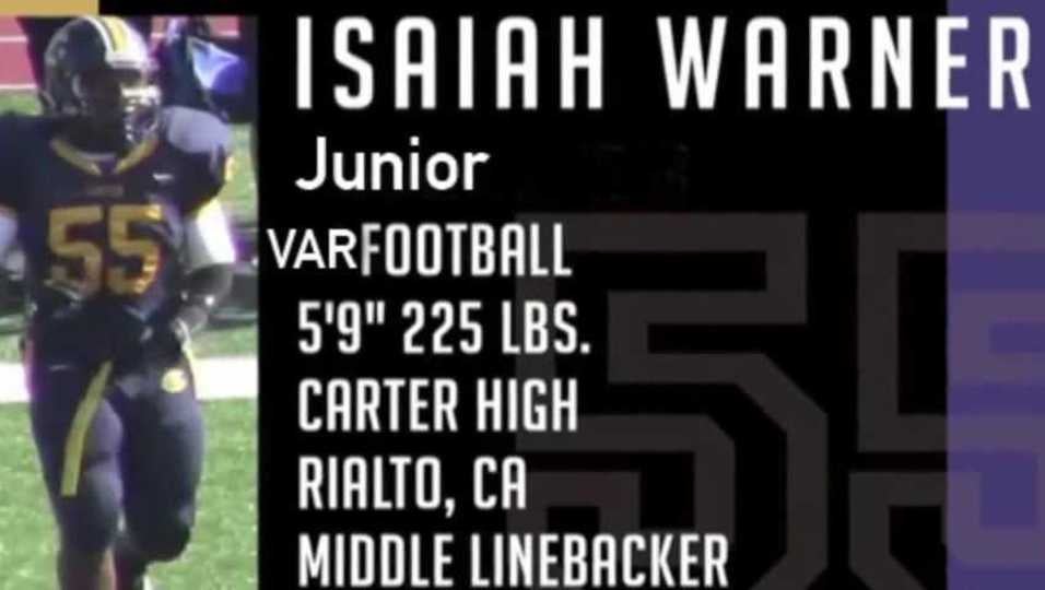 Isaiah Warner #55
