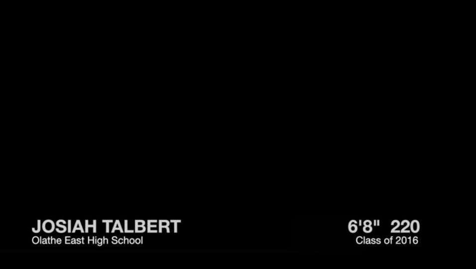 Josiah Talbert, 6'8" 220#, (2016)