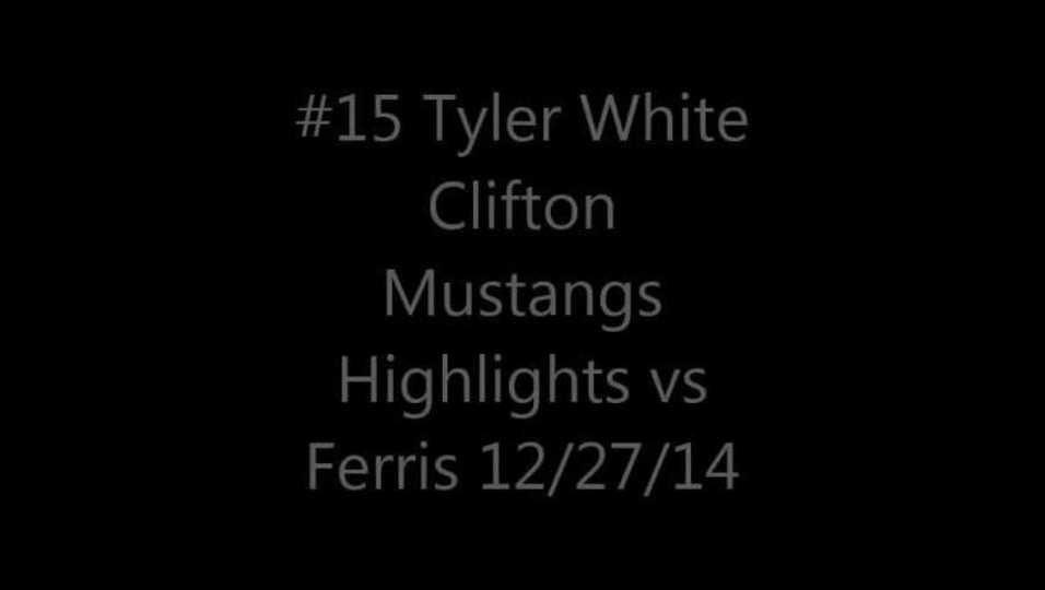 Tyler White Highlights vs Ferris HS