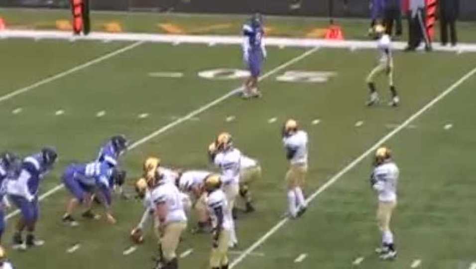 Trent Grogan Touchdown Run