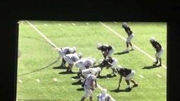 Tackle on run play