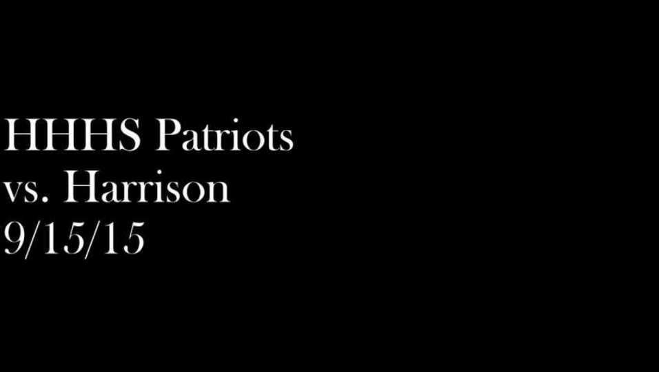 HHHS vs Harrison - 9/15/15