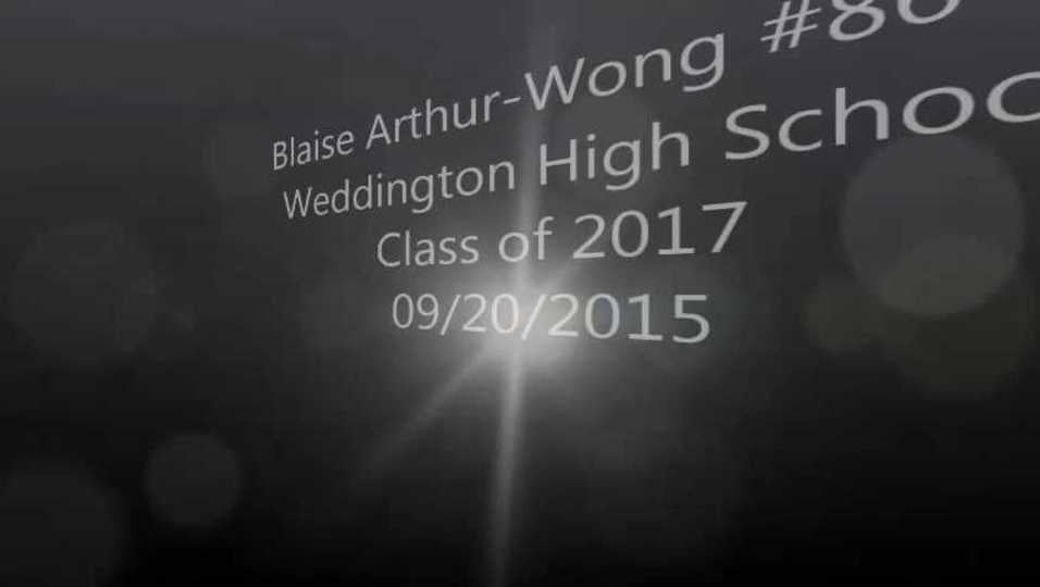 Blaise Arthur-Wong's Highlights vs Parkwood 09/18/2105