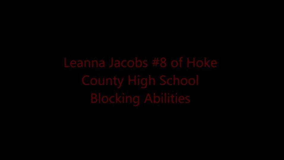 Leanna Jacobs #8 Blocking Abilities
