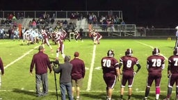 Jarrett Thomas nice pass over the middle to Dalton Riddle