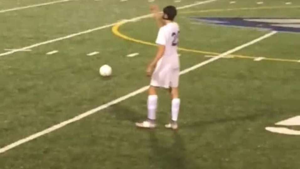 Colin Burdette free kick