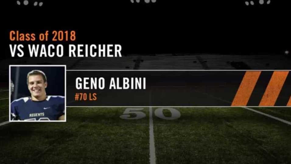 Geno Albini-LS vs Waco Reicher