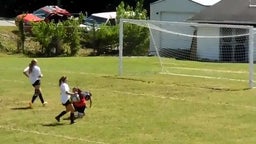 Cumberland Gap High School Lady Panthers Goalkeeper #20 Tiffany Pace