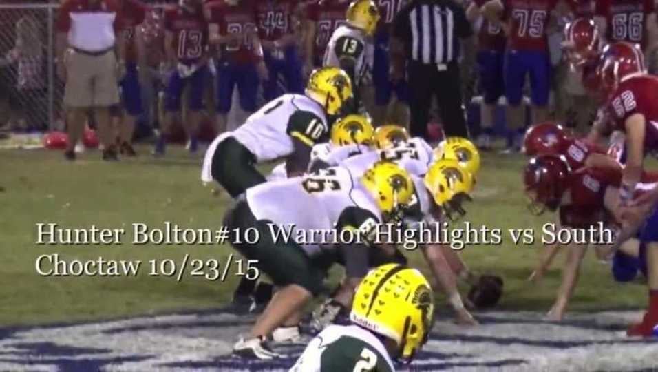 Hunter Bolton #10 Highlights vs South Choctaw Academy