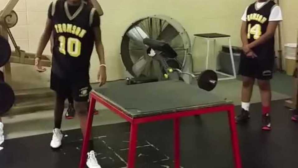 Jaz's the 42 inch box jump