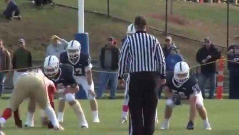 Mike Yarin catch vs Everett 10312015