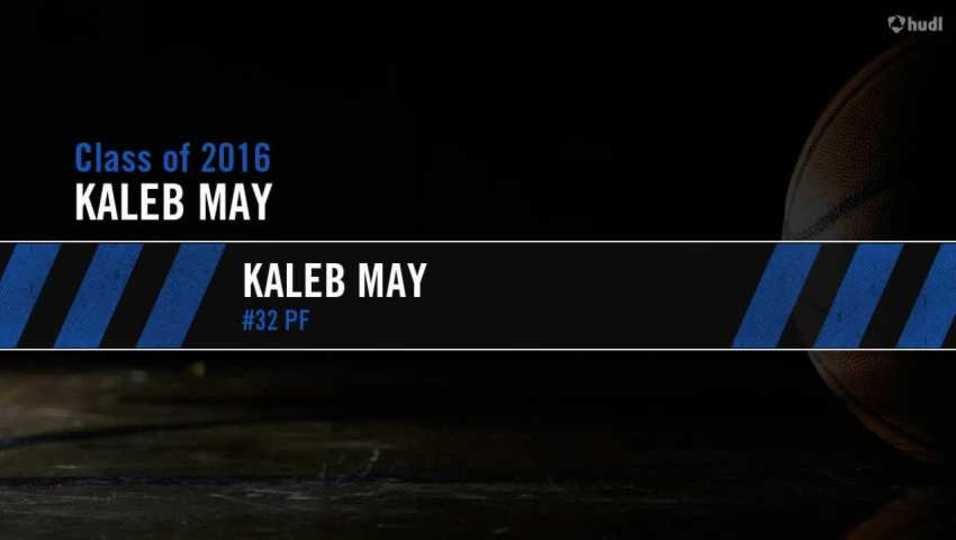 Kaleb May's Junior Year Highlights