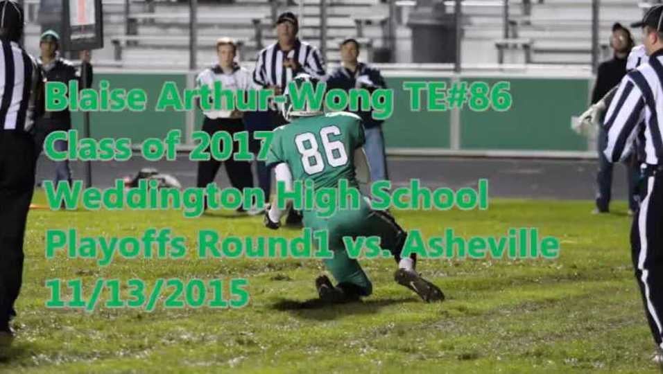 Blaise Arthur-Wong's Highlights vs. Asheville