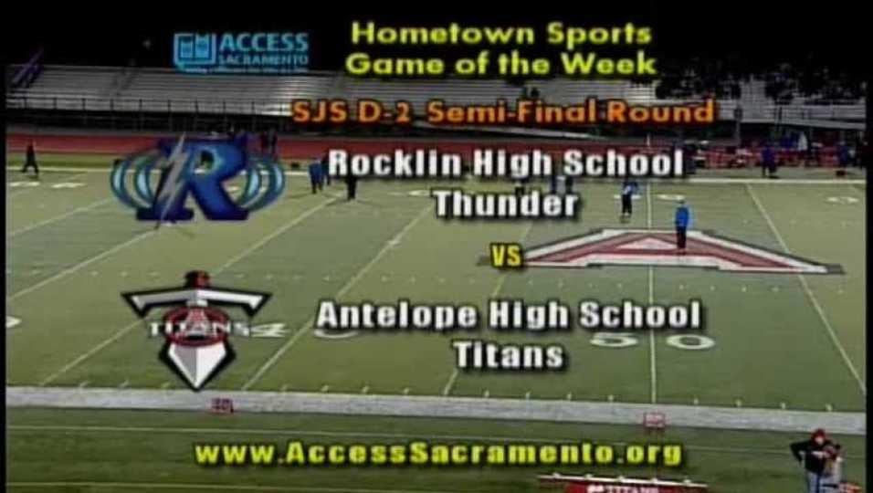 Rocklin Tops Antelope Advancing to Div. II CIF-SJS Championship