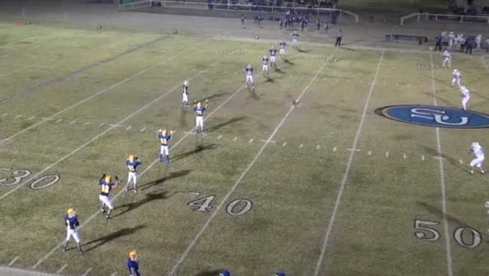 Touchback kickoff vs Wheatland 110615