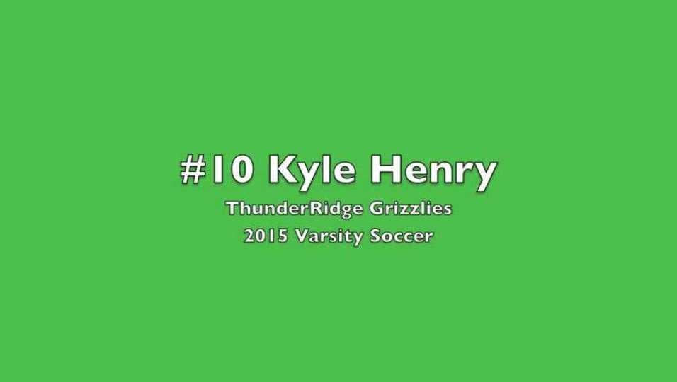 #10 Kyle Henry TRHS Senior Highlights