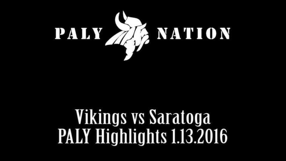 Paly highlights vs Saratoga 1.13.2016