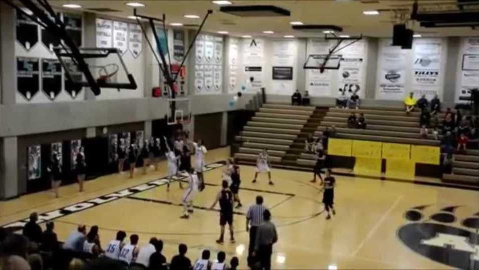 Harminder Dhaliwal (c/o 2018) Aliso Niguel Varsity Basketball against SC