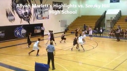 Allyah Marlett's Highlights vs. Smoky Hill High School