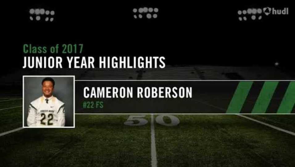 Cameron Roberson Juinor Highlights