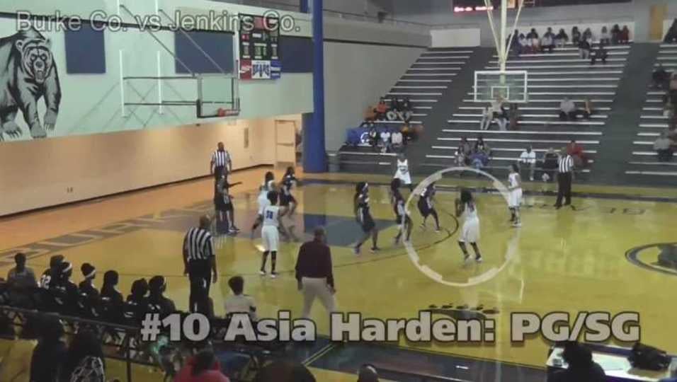 Asia Harden Highlights vs Jenkins Co.