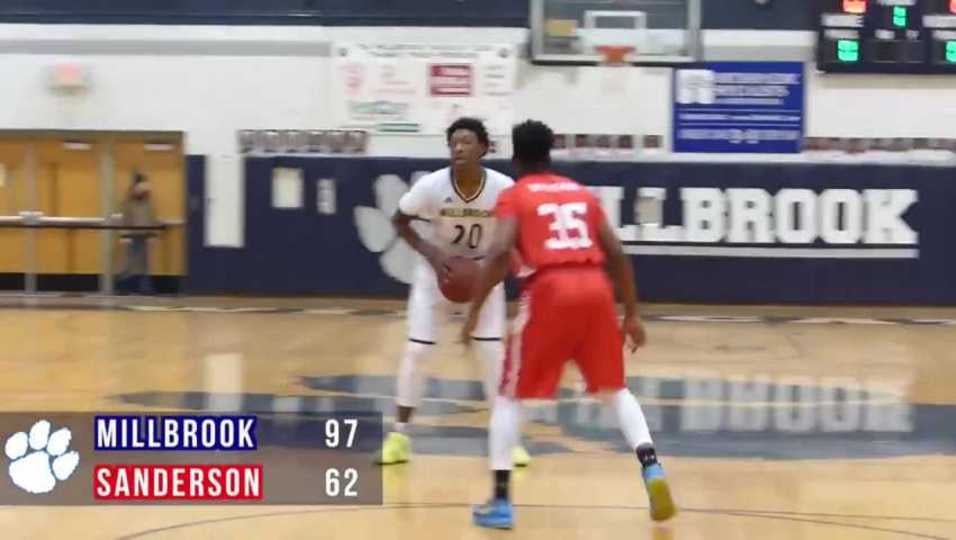 Monte Harris...Sr guard at Millbrook HS...31pts