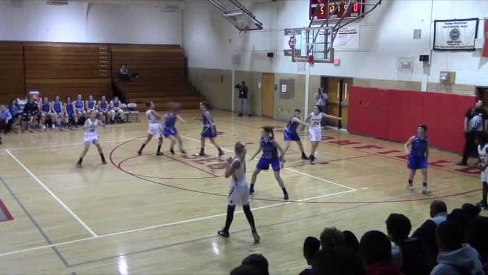 Grace Cannon scores career 1000 point