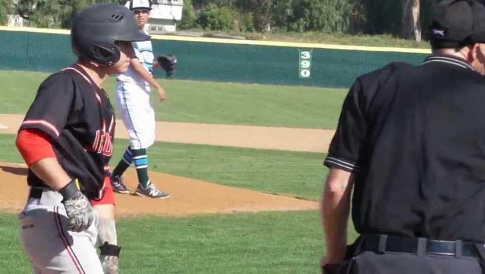 Leonard Memon #24 a Freshman pitched in Varisty 7 Innings,  recording 4 strikeouts with 0 walk.