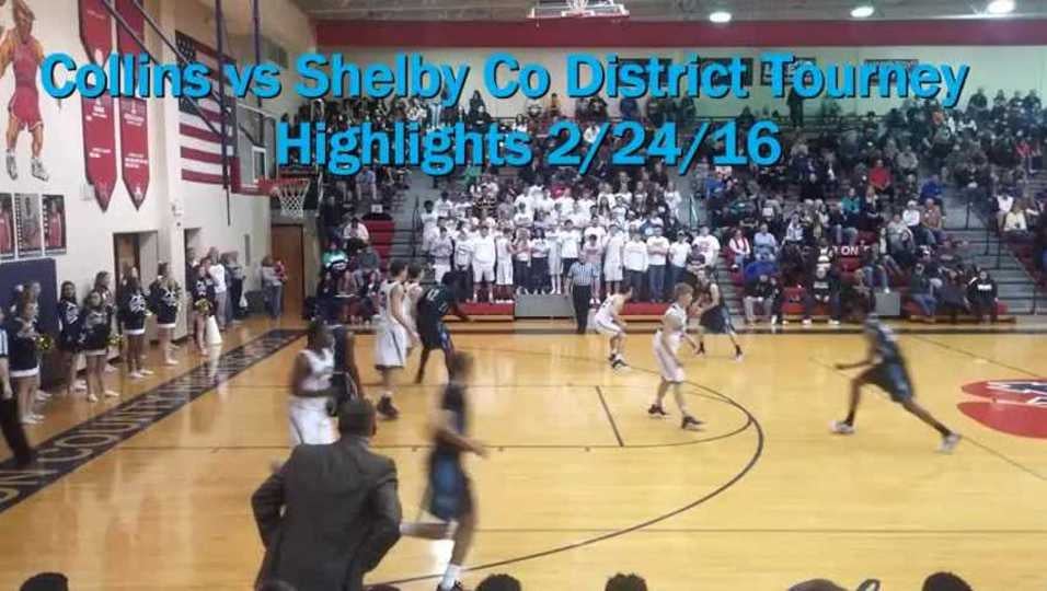 Collins vs Shelby Co HL 2/24/16