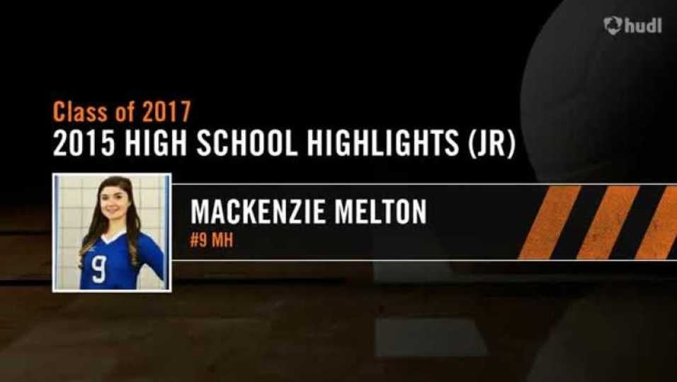 MacKenzie Melton #9 MH High School Highlights