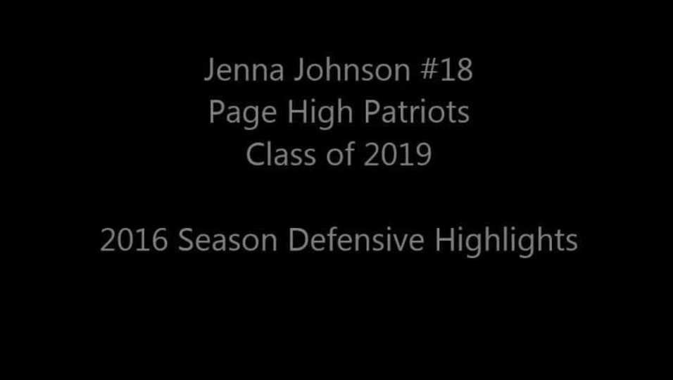 2016 Defensive Highlight Show