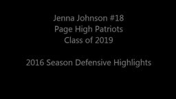 2016 Defensive Highlight Show