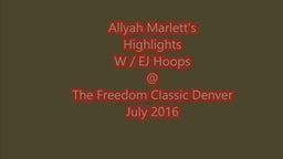 Allyah Marlett's Highlights