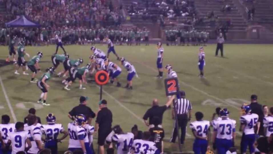 Aug 19 Pickens Cnty, Max Webb carry for 1st down