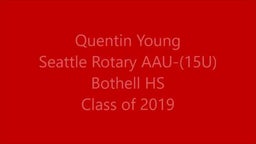 Quentin Young- Seattle Rotary AAU Highlights-Summer- Bothell HS 2016