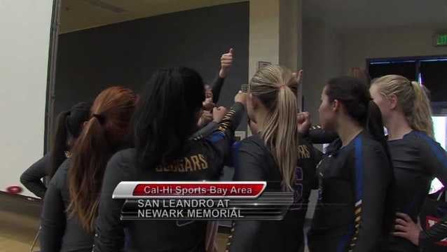 San Leandro at Newark Memorial Girls Volleyball
