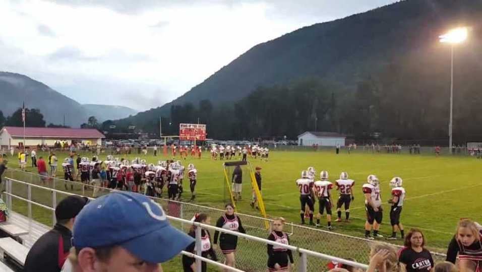 Zachary Rentzel (45) Canton @ Bucktail Varsity