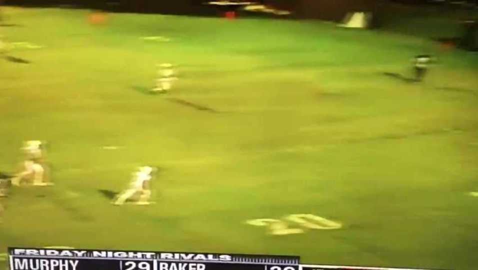 Melvin Hill goes up and gets it