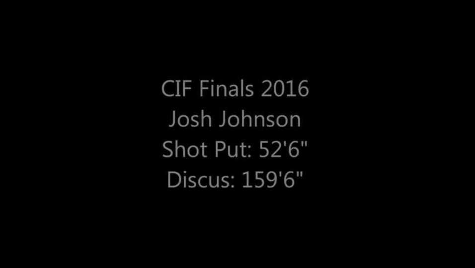 Josh Johnson CIF D1 FINALS